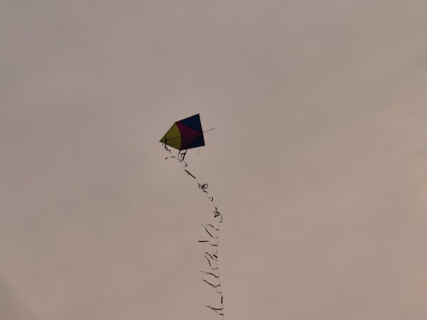 空中飞舞的风筝