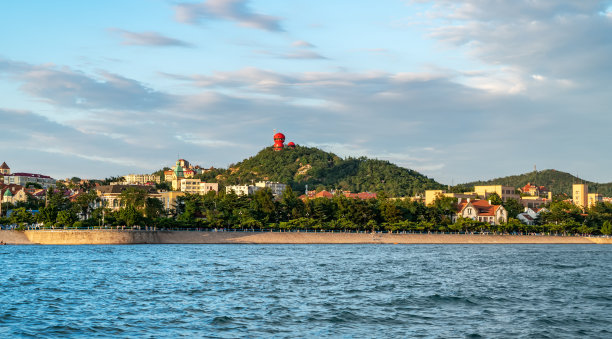 青岛海景风光