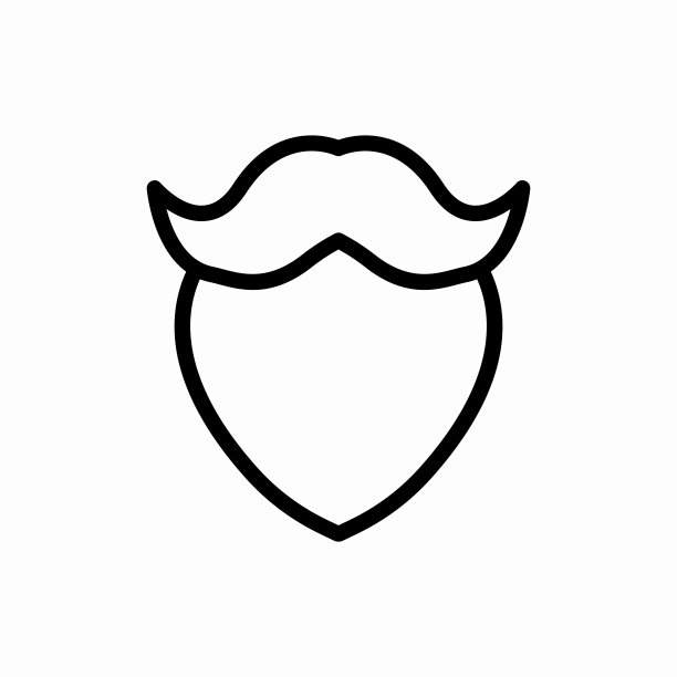 大胡子logo