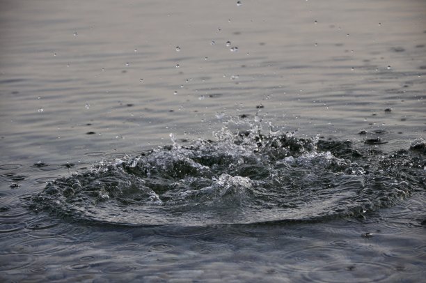 水纹水滴波浪背景