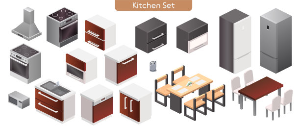 厨房用具3d模型