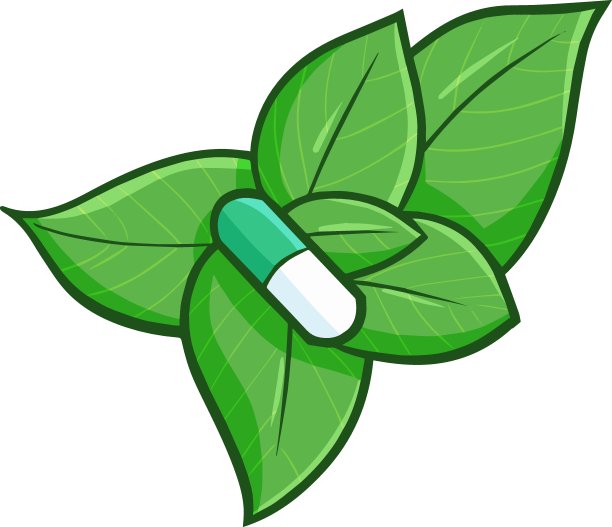 绿色健康维生素补充