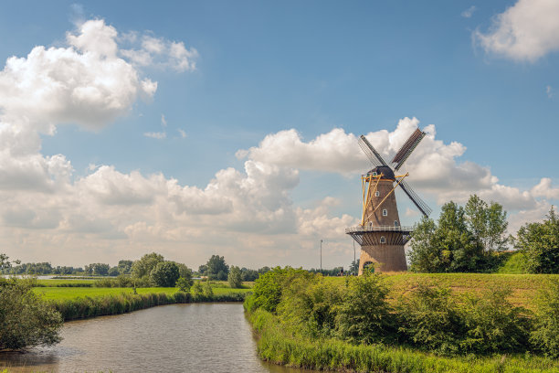 著名荷兰风车