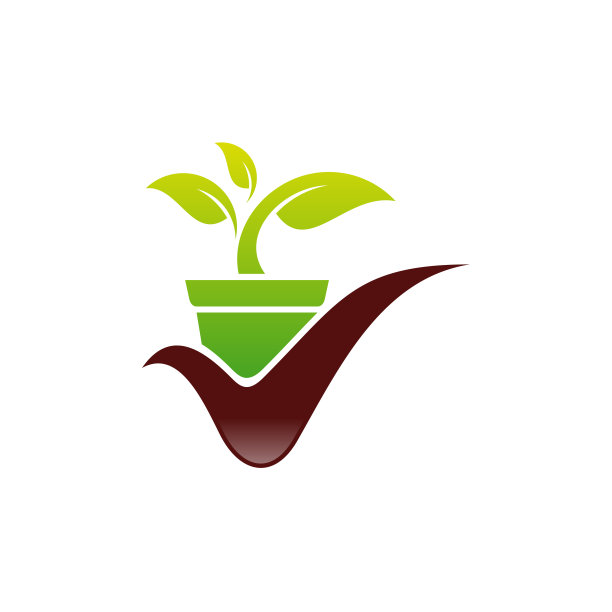 生态有机logo