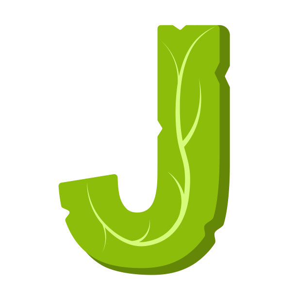 青字体logo