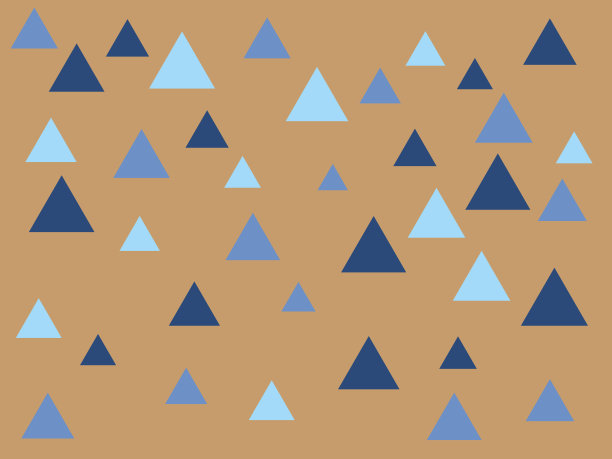 复古几何简约风格矢量纹样图案