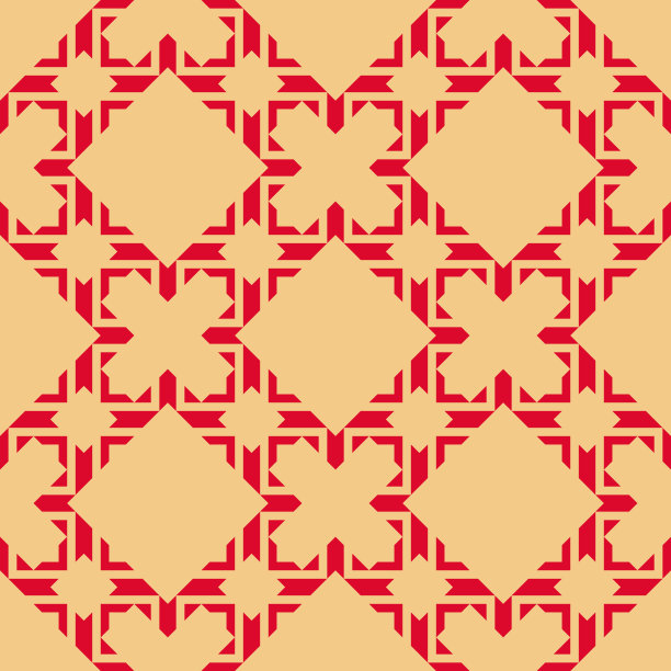 四方形花纹