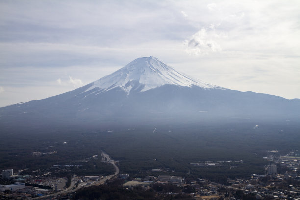 著名的富士山