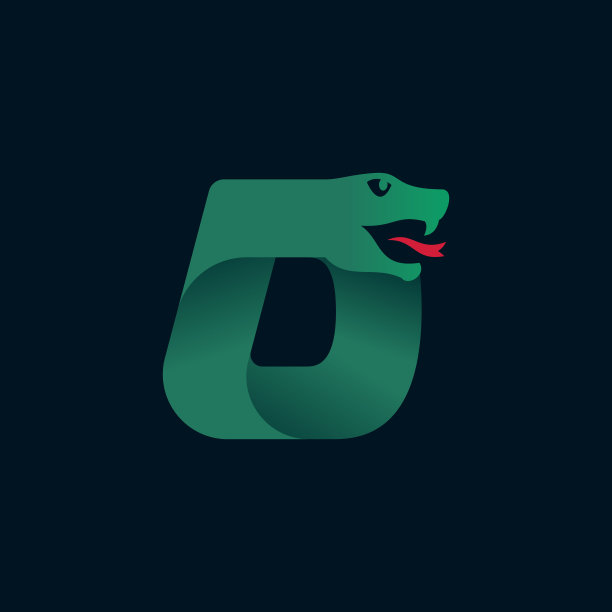 龙d字母logo