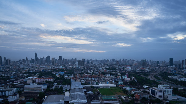 上海城市剪影