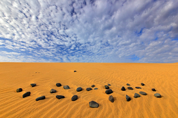 毛里塔尼亚的沙漠