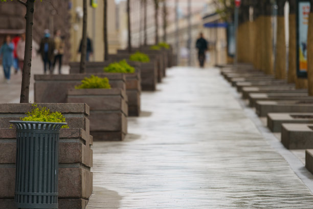 道路透视