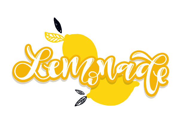 柠檬字体设计