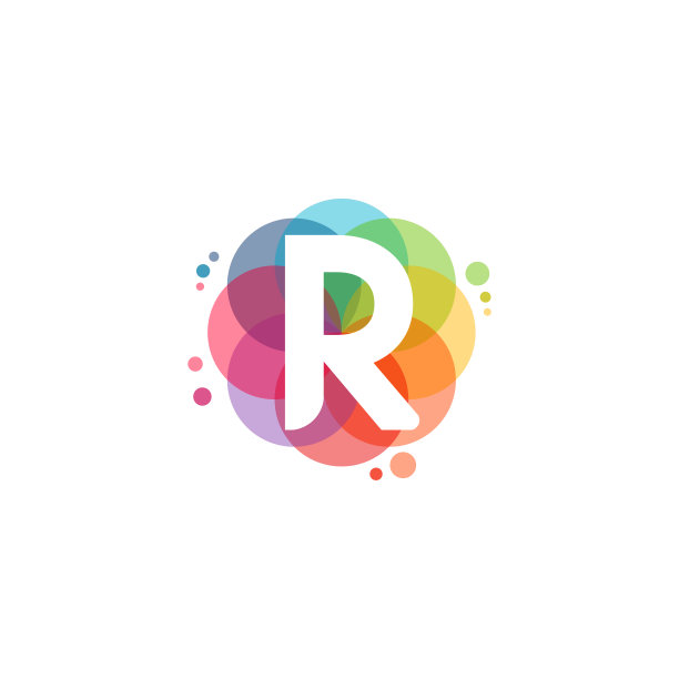 标志设计logo字母r