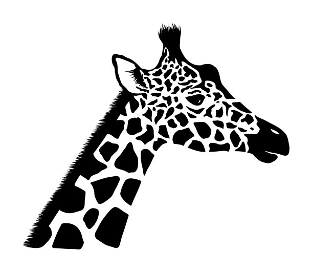 长颈鹿标志设计