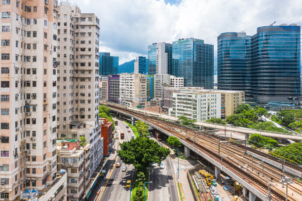 港澳桥梁天际线