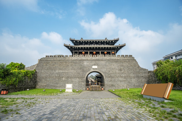 老扬州建筑街景