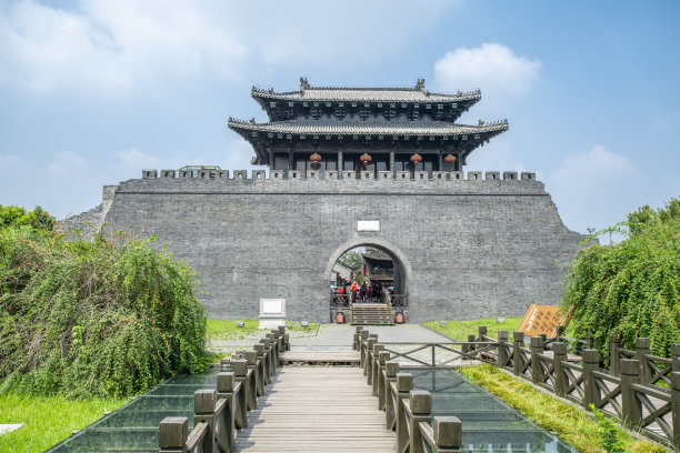 老扬州建筑街景