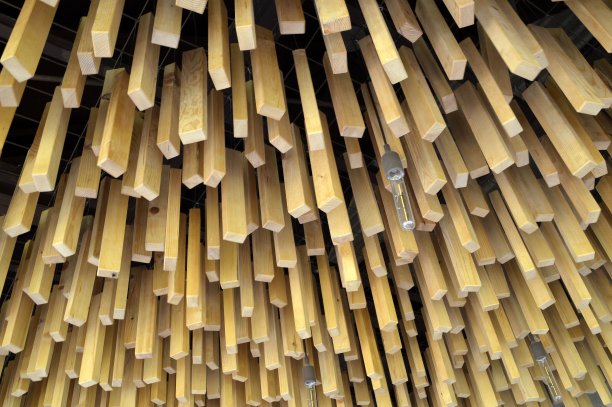 创意竹子建筑外观