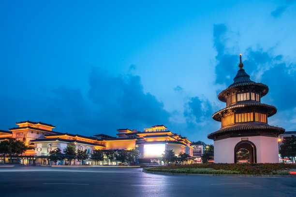 老扬州建筑街景