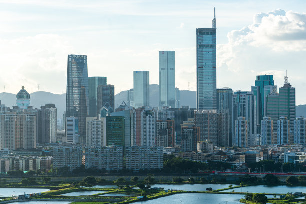 深圳低碳城城市风景