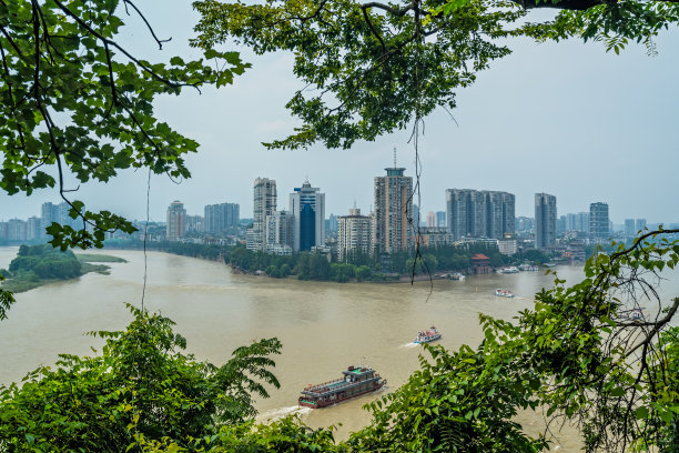 乐山城市风景