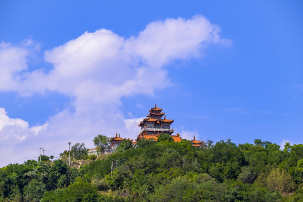 复古风格,中国,河流