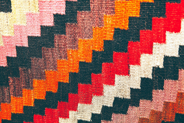 摩洛哥编织纹地毯