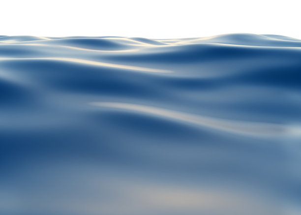 条形波浪底纹深青色