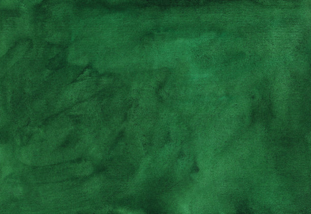 抽象水墨绿色挂画装饰画