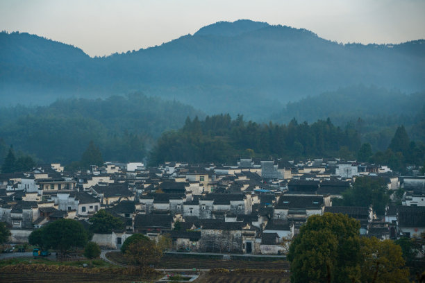 黄山中国风山水意境