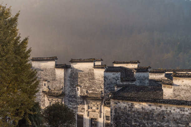 黄山中国风山水意境