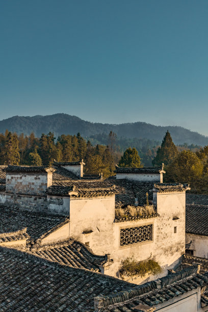 黄山中国风山水意境