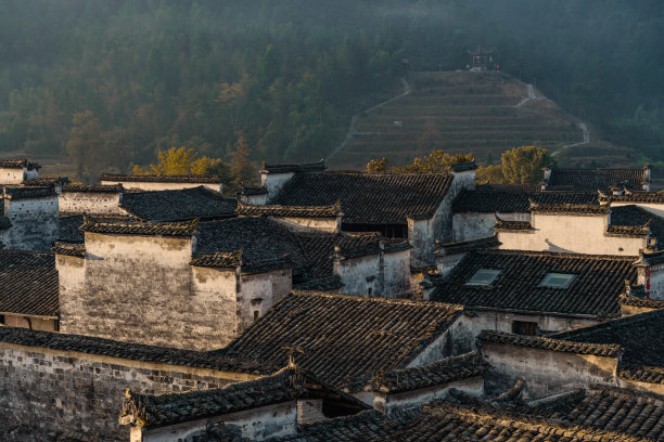 黄山中国风山水意境