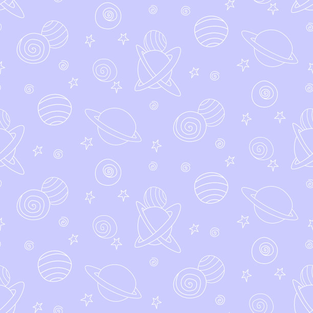 紫色梦幻星空墙纸