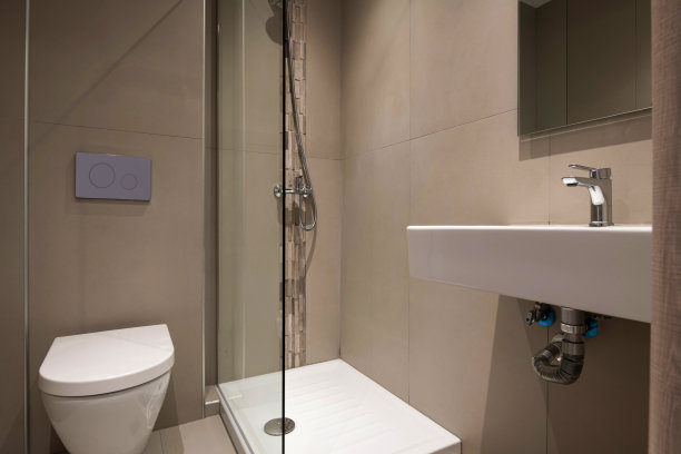 灰色理石 现代简约浴室