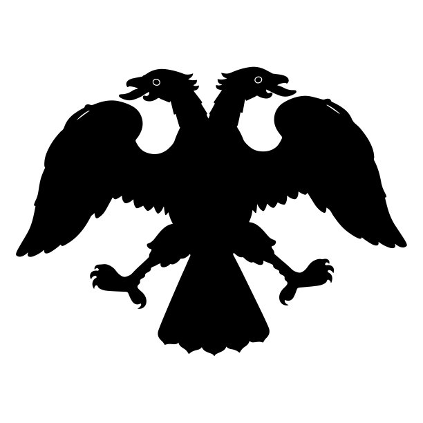 对称盾牌标志logo