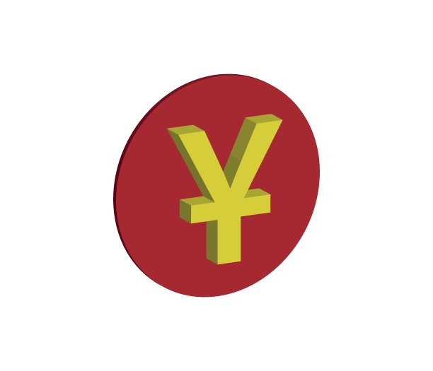 y字母钱币金融logo
