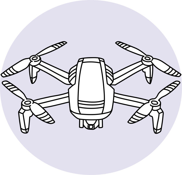 乱画,线条画,无人机