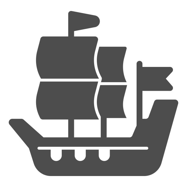 海上堡垒轮船logo图标