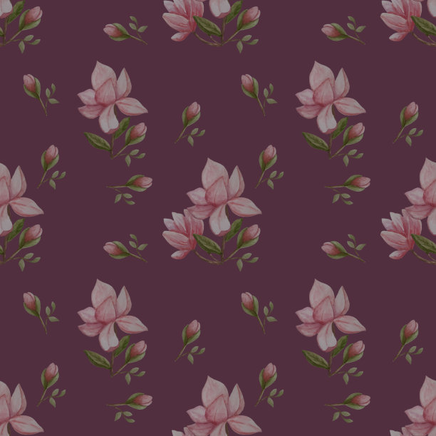 紫红鲜花 相册封面