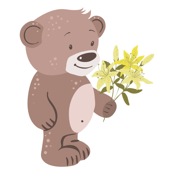 小熊百合花