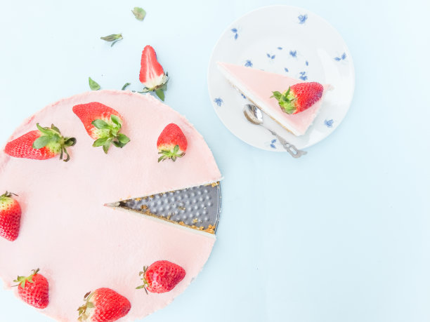 蛋糕海报 草莓蛋糕
