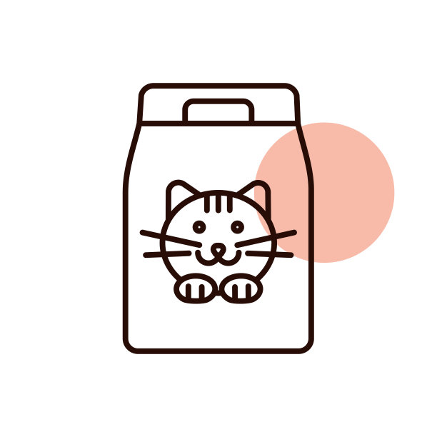 卡通喵星人小猫咪零食包装设计包