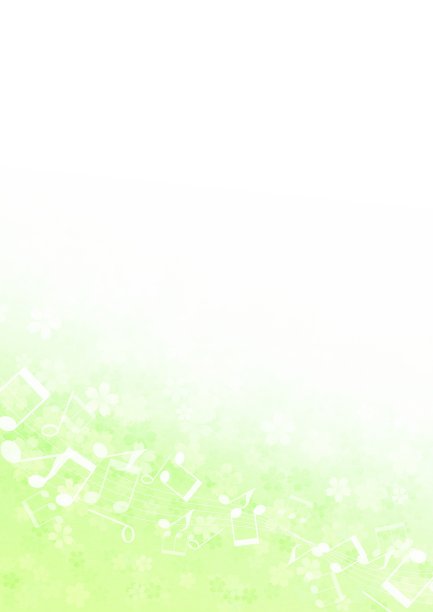 绿色清新植物樱花清明节日海报