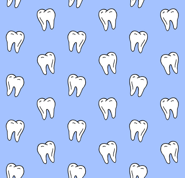 口腔健康牙齿护理海报素材