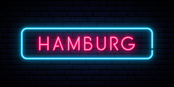 汉堡旅游宣传海报