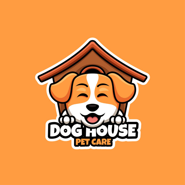 宠物脚印logo宠物店