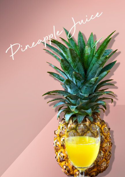 菠萝汁海报