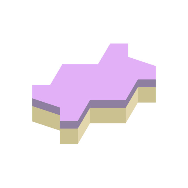 紫山水 大理石纹理贴图素材